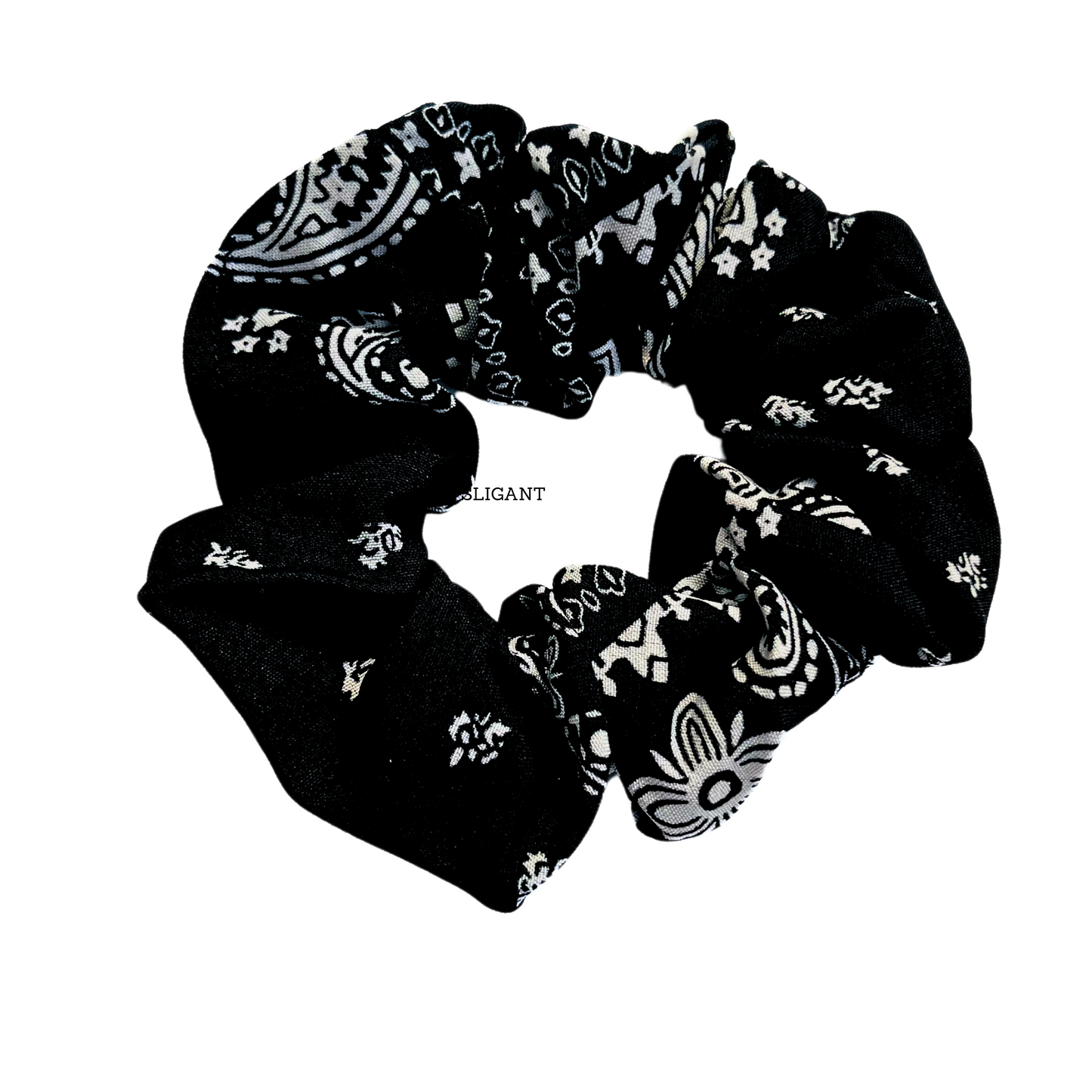 BANDANA STYLE HAIR SCRUNCHIES-3 PACK