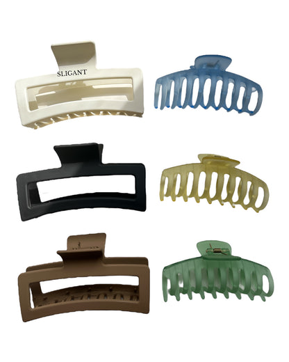 MULTI STYLE LARGE HAIR CLAW CLIPS